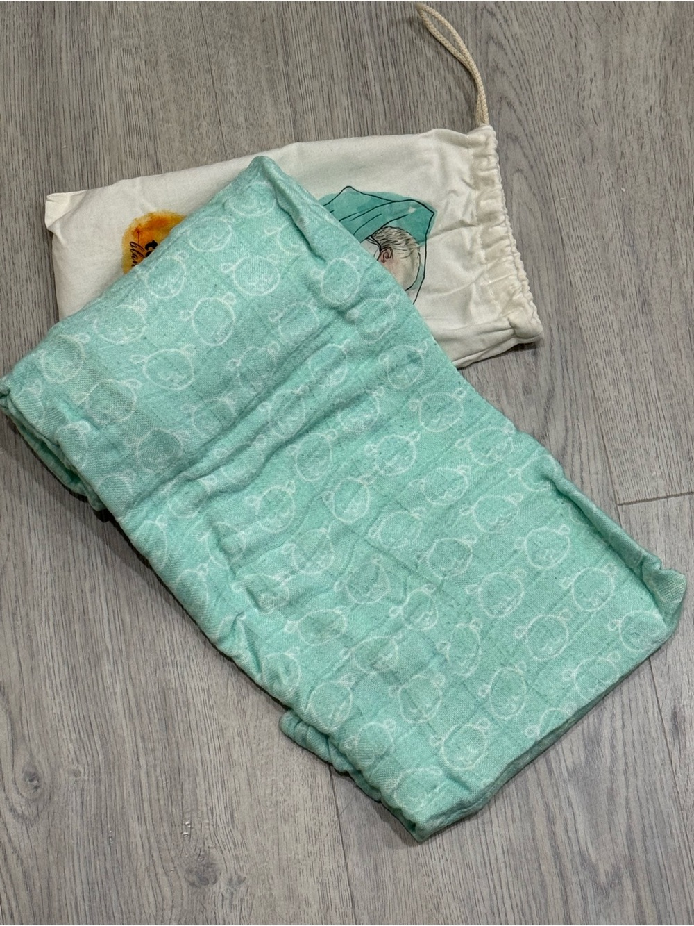 Tula Swaddle Blanket - Mint Tuliki